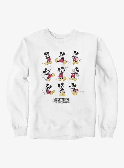 Disney Mickey Mouse Best Era Tour Poses Sweatshirt