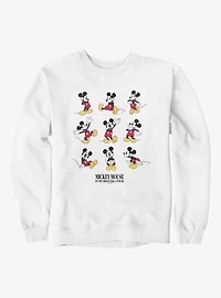 Disney Mickey Mouse Best Era Tour Poses Sweatshirt