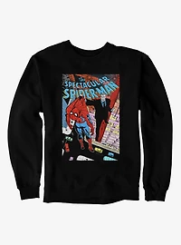 Marvel Spider-Man Held Up By Tombstone Cover Sweatshirt