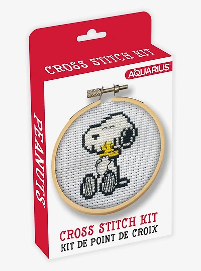 Peanuts Snoopy & Woodstock Cross Stitch Kit