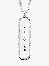 Star Wars X RockLove Galactic Forge I Love You Necklace (Brass)