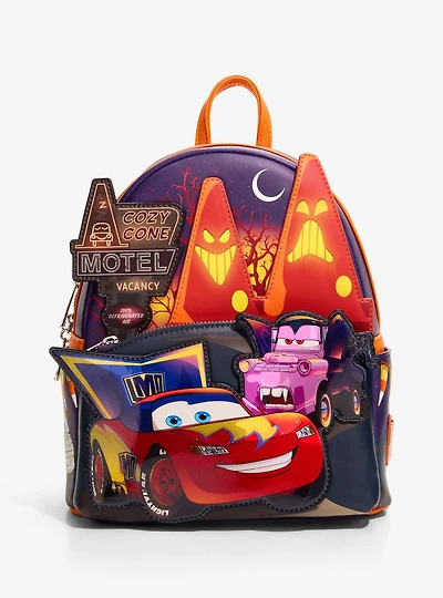 Loungefly Disney Pixar Cars Halloween Costumes Glow-in-the-Dark Mini Backpack - BoxLunch Exclusive