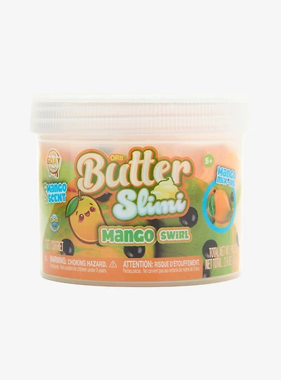 Orb Butter Slimi Mango Swirl Mango Scented Butter Slime