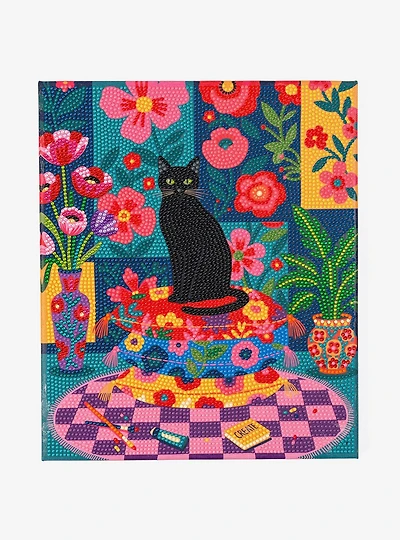 Caft Hero Pixel Pop Studio Cat Diamond Art Kit