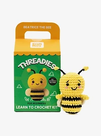 Craft Hero Threadies Beatrice the Bee Learn To Crochet Kit