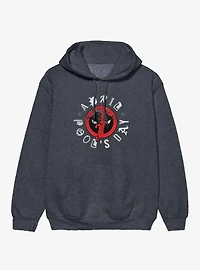 Marvel Deadpool April Pool's Day Leaping Logo Hoodie