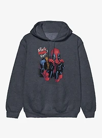 Marvel Deadpool April Pool's Day Cute Stare Hoodie