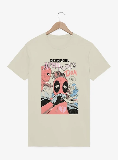Marvel Deadpool April Pool's Day Love T-Shirt