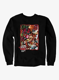 Marvel Deadpool April Pool's Day Invasion Of The Deadpools Sweatshirt