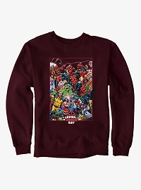 Marvel Deadpool April Pool's Day Characters Prankster Sweatshirt