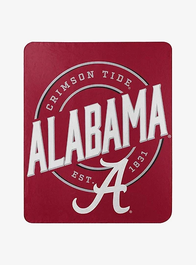 NCAA Alabama Campaign Fleece Throw Blanket