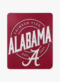 NCAA Alabama Campaign Fleece Throw Blanket