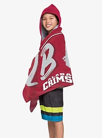 NCAA Alabama Youth Hooded Beach Towel