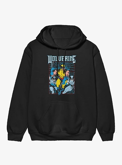 Marvel X-Men Comics Wolverine Mirror Smash Hoodie
