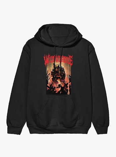Marvel X-Men Comics Wolverine Wounded Animal Hoodie