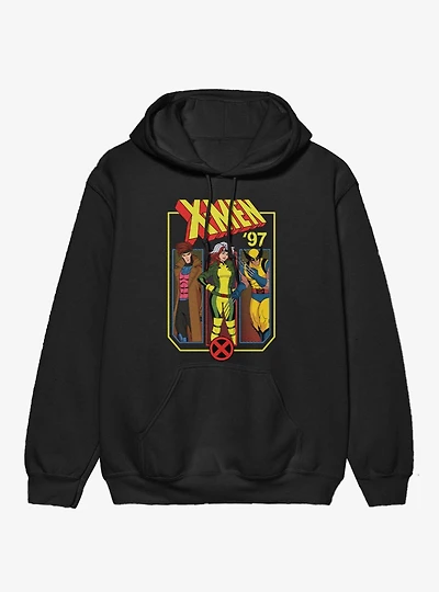 Marvel X-Men 97 Gambit Rogue Wolverine Hoodie