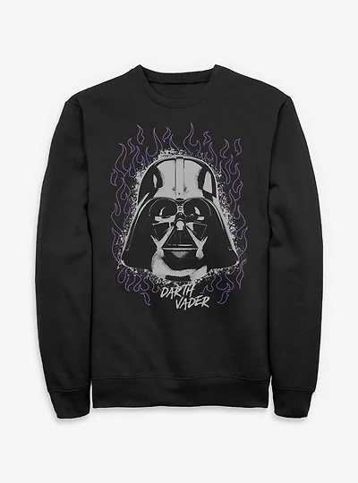 Star Wars Fire Darth Vader Sweatshirt BoxLunch Exclusive