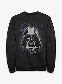 Star Wars Fire Darth Vader Sweatshirt BoxLunch Exclusive