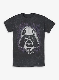 Star Wars Fire Darth Vader Mineral Wash T-Shirt BoxLunch Exclusive
