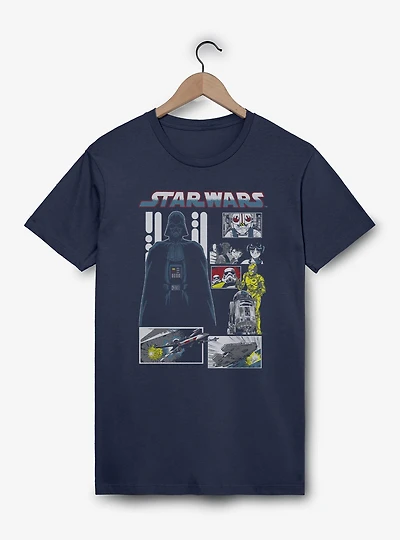 Star Wars Manga Death Montage T-Shirt BoxLunch Exclusive