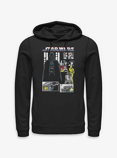 Star Wars Manga Death Montage Hoodie BoxLunch Exclusive