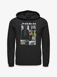 Star Wars Manga Death Montage Hoodie BoxLunch Exclusive