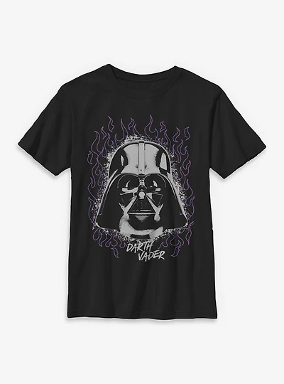 Star Wars Fire Darth Vader Youth T-Shirt BoxLunch Exclusive