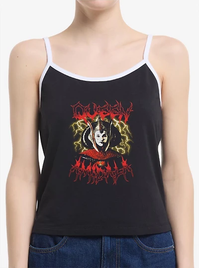 Star Wars Padme Queen Amidala Rock Womens Cami Tank Top BoxLunch Exclusive