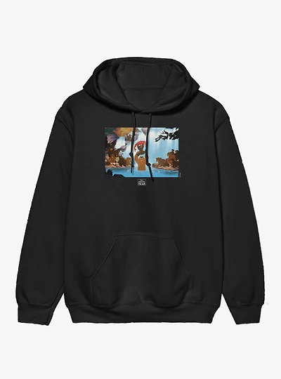 Disney Brother Bear Fish Catch Photo Hoodie