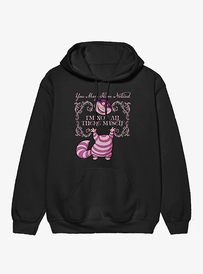 Disney Alice Wonderland Cheshire Cat Is Not All Here Hoodie