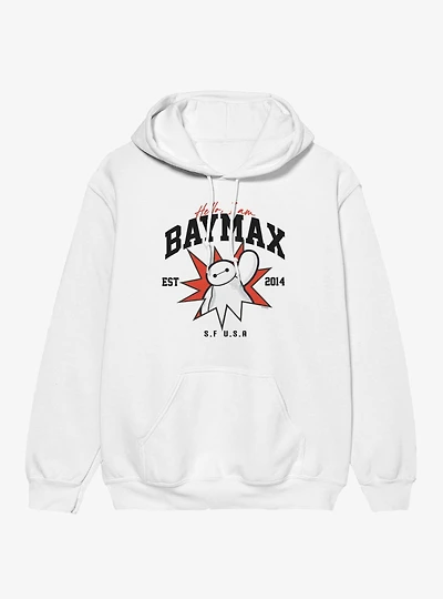 Disney Big Hero 6 Hello Baymax Star Hoodie