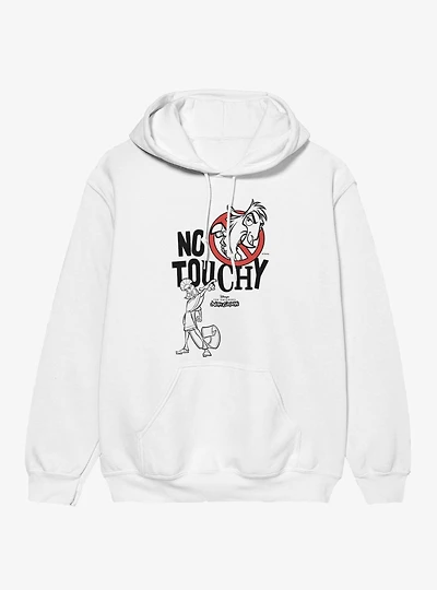 Disney The Emperor's New Groove Kuzco Not Touchy Pointing Hoodie