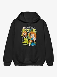 Disney Kim Possible Call Me Beep Collage Hoodie