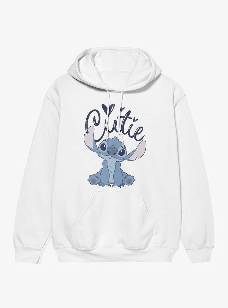 Disney Lilo And Stitch Cursive Cutie Hoodie