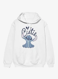 Disney Lilo And Stitch Cursive Cutie Hoodie