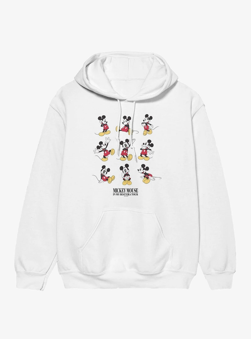 Disney Mickey Mouse Best Era Tour Poses Hoodie