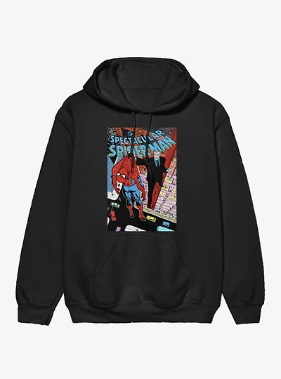Marvel Spider-Man Held Up By Tombstone Cover Hoodie