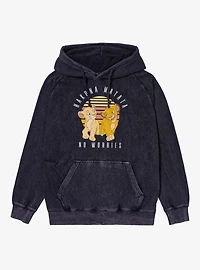 Disney Lion King Nala Simba Hakuna Matata Walk Mineral Wash Hoodie