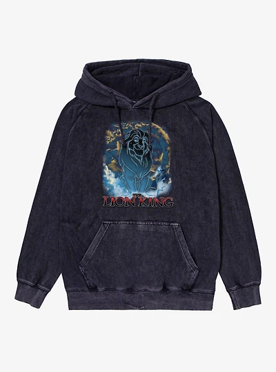 Disney Lion King Mufasa Cloud Constellations Mineral Wash Hoodie