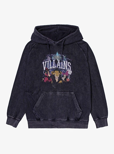 Disney Villains Electric Group Mineral Wash Hoodie