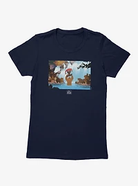 Disney Brother Bear Fish Catch Photo Womens T-Shirt