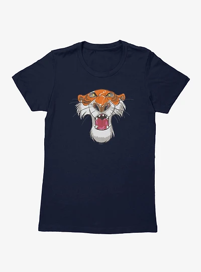 Disney Jungle Book Shere Khan Face Sketch Womens T-Shirt