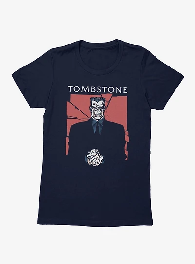 Marvel Tombstone Teeth Grit Red Womens T-Shirt Box Lunch Exclusive