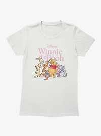 Disney Winnie The Pooh Friends Hug It Out Womens T-Shirt
