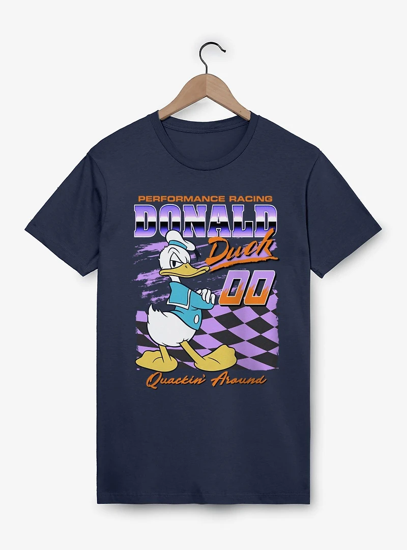 Disney Mickey And Friends Donald Racing Quackin Around T-Shirt
