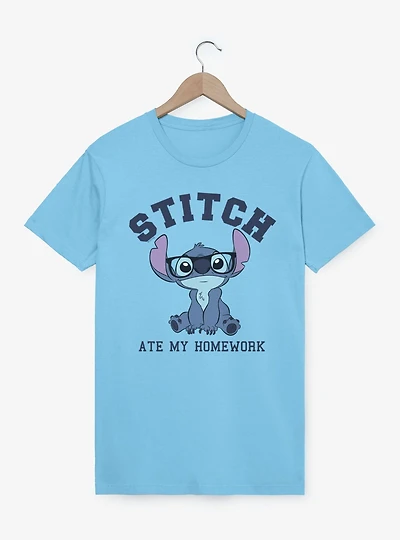 Disney Lilo And Stitch Ate My Homework T-Shirt