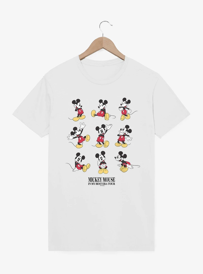 Disney Mickey Mouse Best Era Tour Poses T-Shirt