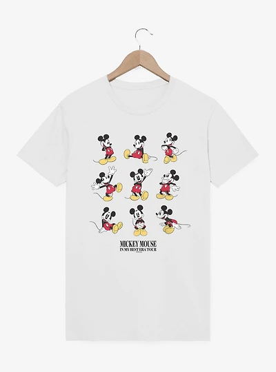 Disney Mickey Mouse Best Era Tour Poses T-Shirt