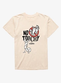 Disney The Emperor's New Groove Kuzco Not Touchy Pointing Mineral Wash T-Shirt
