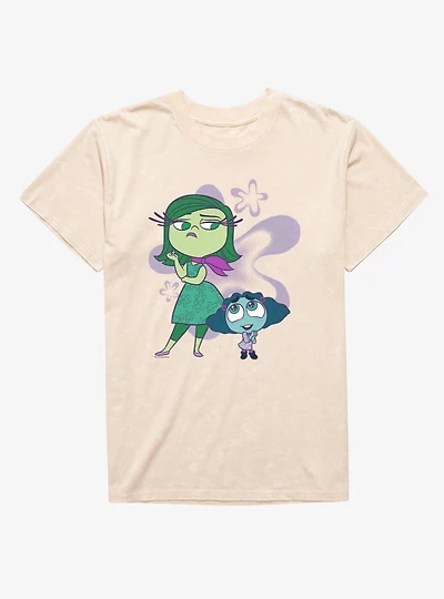Disney Pixar Inside Out 2 Envy The Sadness Mineral Wash T-Shirt